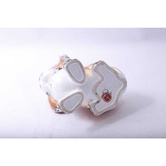 Get Well Soon, Bassett Hound Planter, Trinket Holder, 7 inches, Ceramic Dog, - Picture 3 of 4